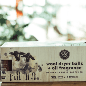Free wool dryer balls reduce static and soften clothes